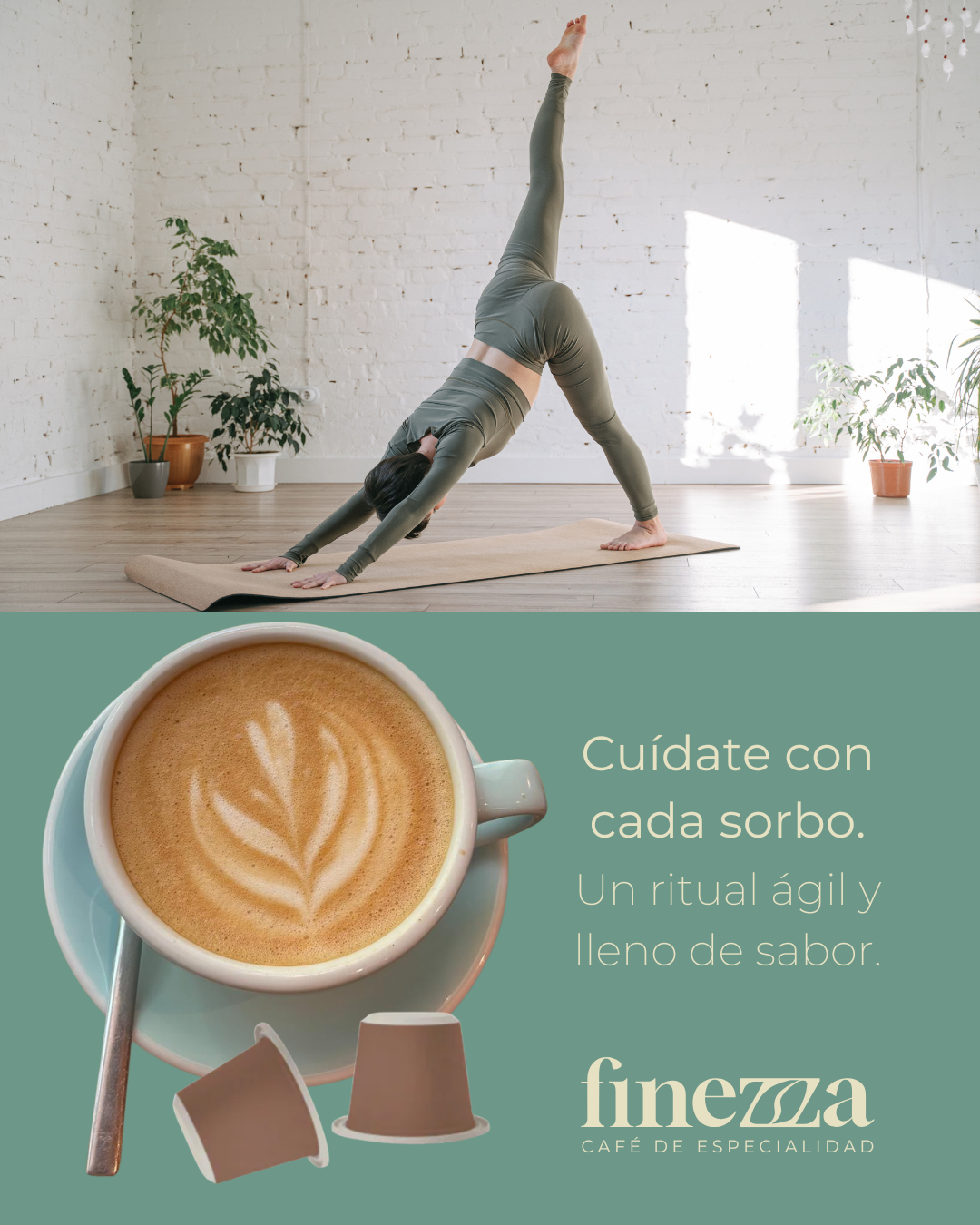 Pack de 15 cápsulas biodegradables Finezza Suave